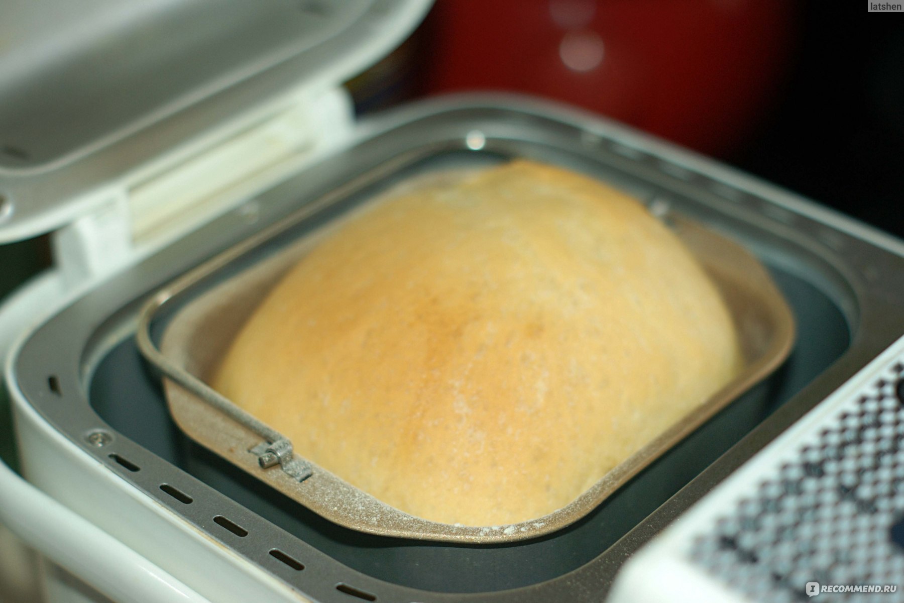 Рецепт: Кукурузный хлеб в хлебопечке | на сухом молоке