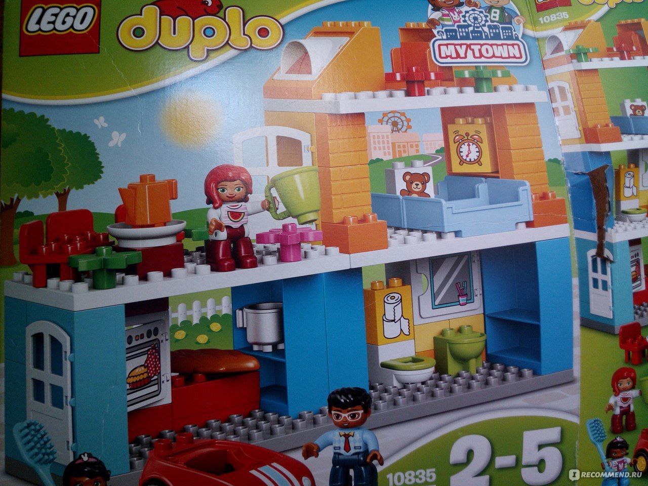 Lego Duplo Конструктор Семейный дом 10835 - «Первая жилплощадь моего  ребёнка. Пусть и пластмассовая, зато без ипотеки» | отзывы