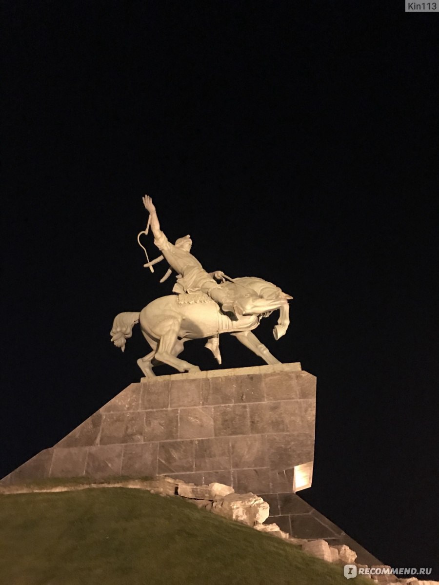 Стройка памятника Салавата Юлаева