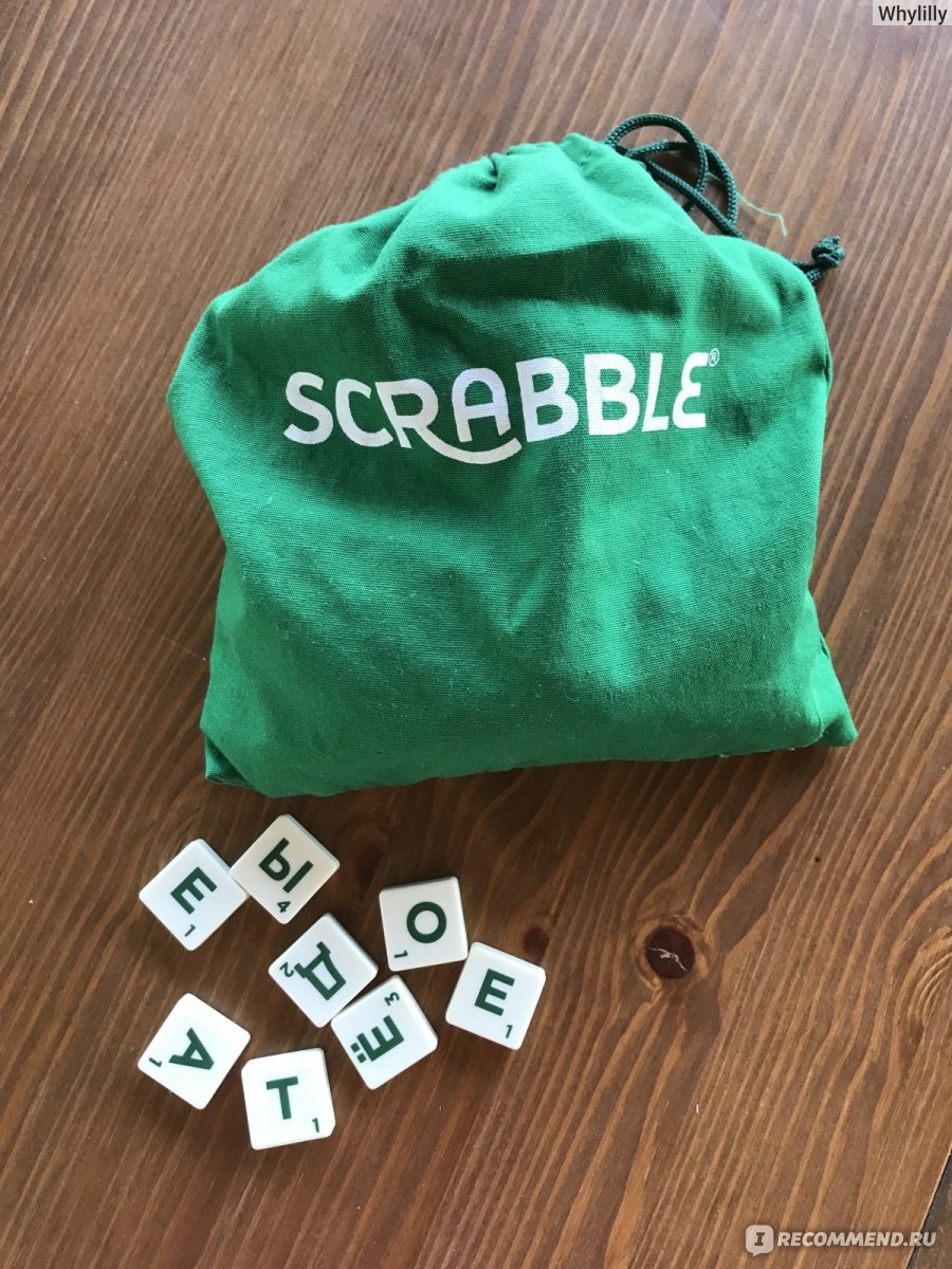 Настольная игра MATTEL Scrabble - «Играем вместе» | отзывы