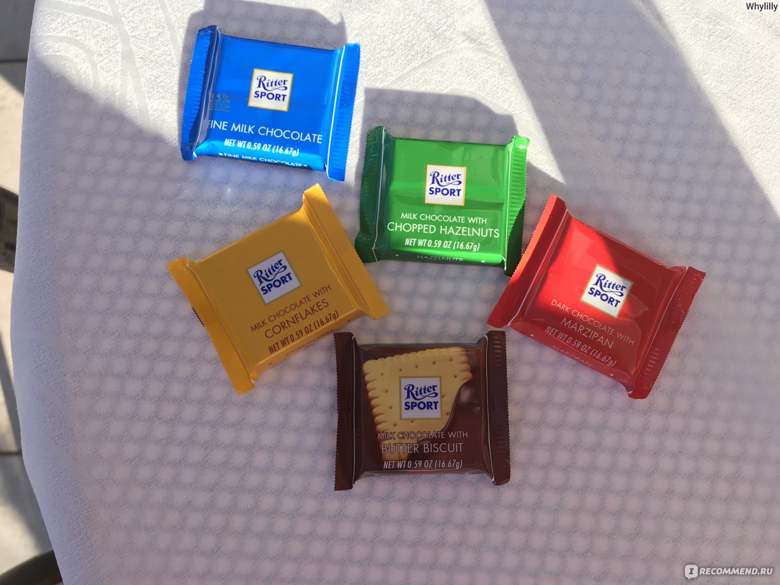 Шоколад Ritter Sport Mini