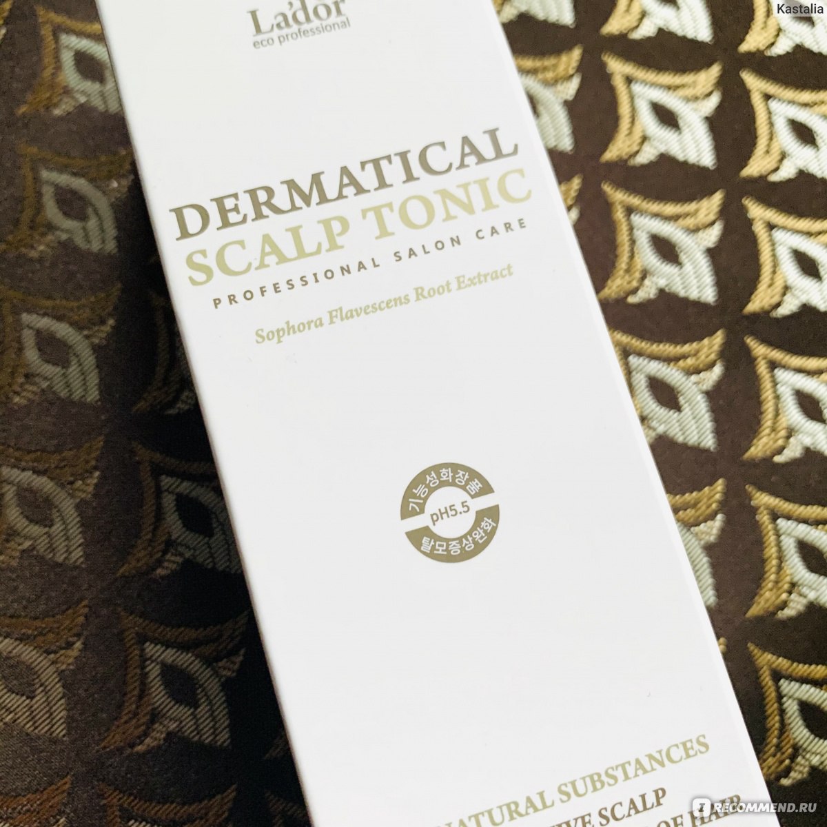 Тоник для волос La'dor Dermatical scalp tonic фото