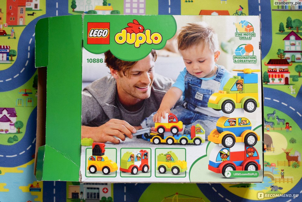 Конструктор Lego Duplo 10886 Мои первые машинки фото