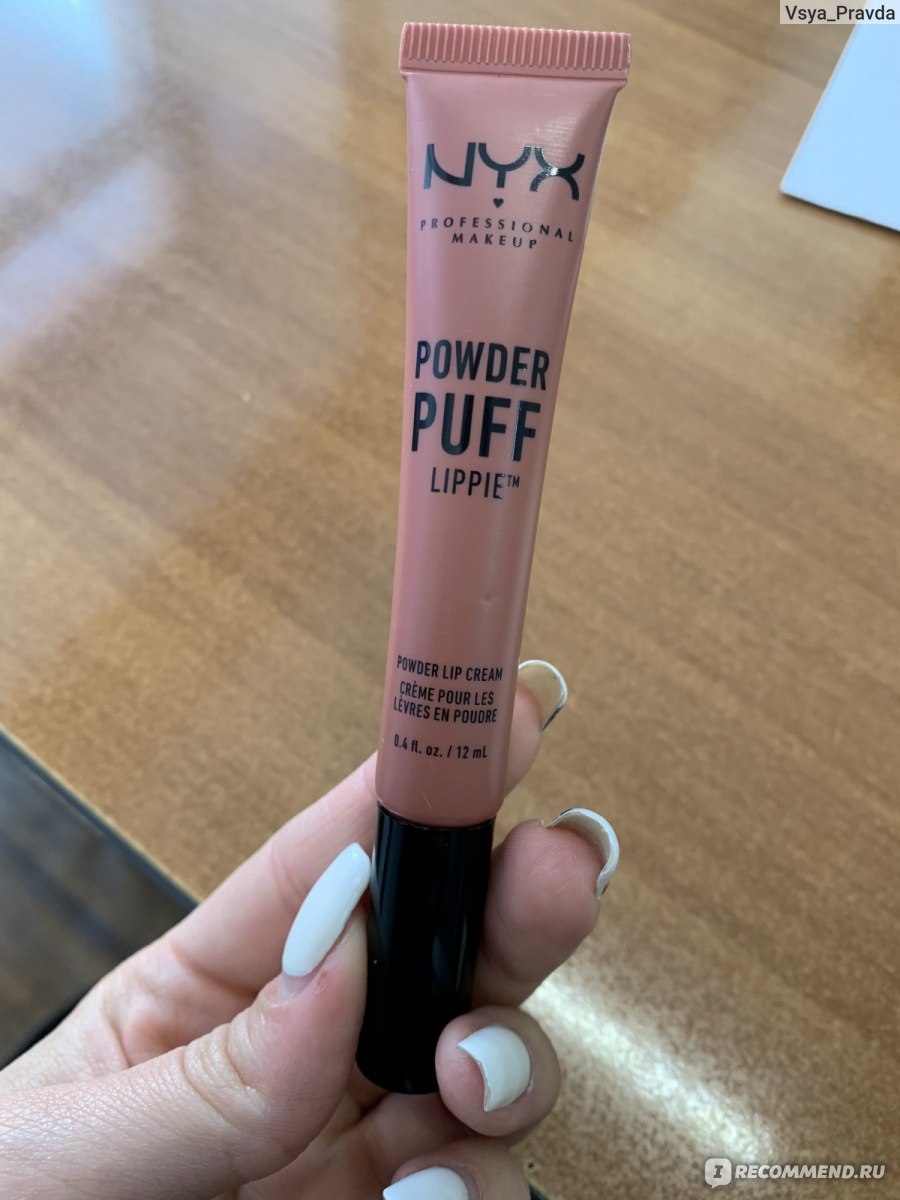 Губная помада NYX Professional Makeup Powder Puff Lippie Lip Cream ...