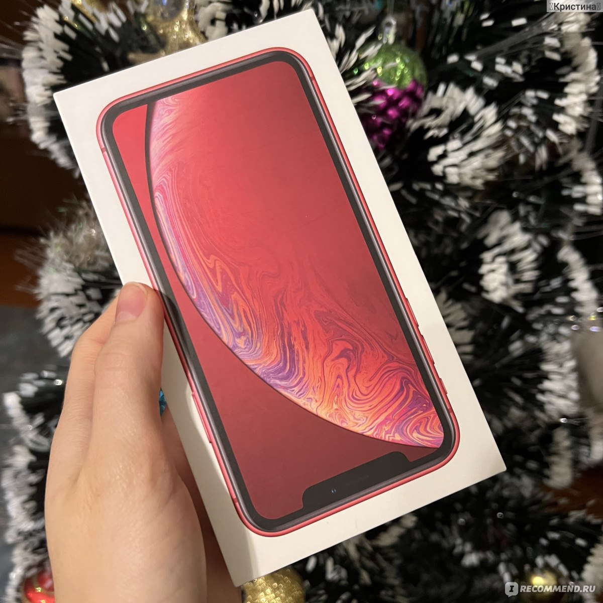 Смартфон Apple iPhone XR - «Красный красавчик из большинства яблок. Хорошая  десятка для своего времени.» | отзывы