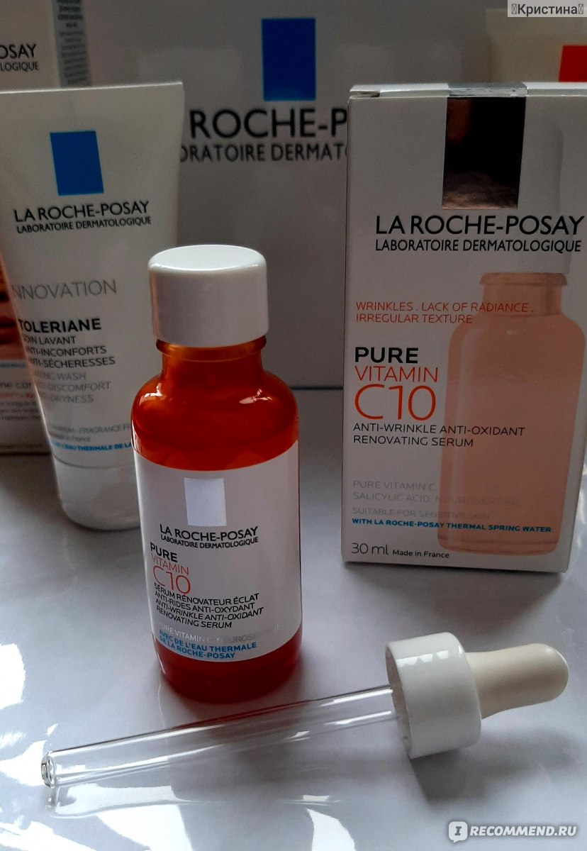 Сыворотка для лица La Roche Posay Pure vitamin C10 serum фото