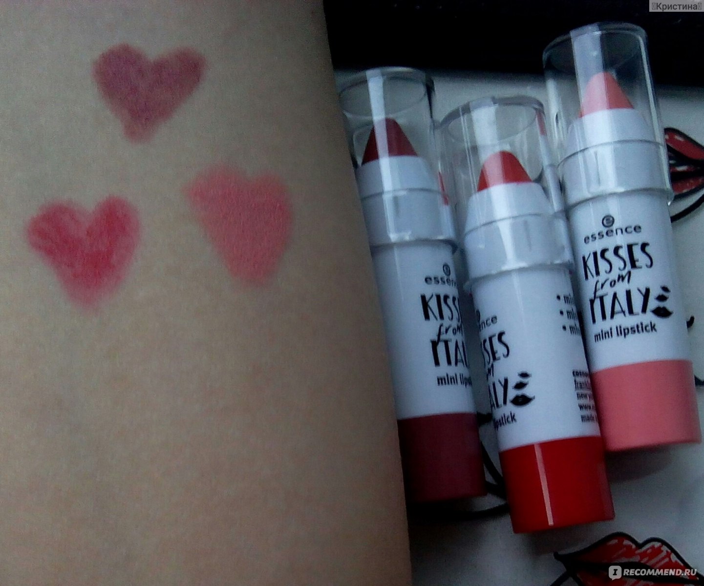 essence mini lipsticks