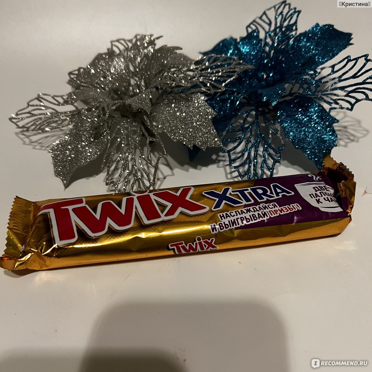 Батончик Twix Xtra - «Тянущаяся карамель, хрустящее печенье и нежный  шоколад. Вкусная парочка Твикс.» | отзывы