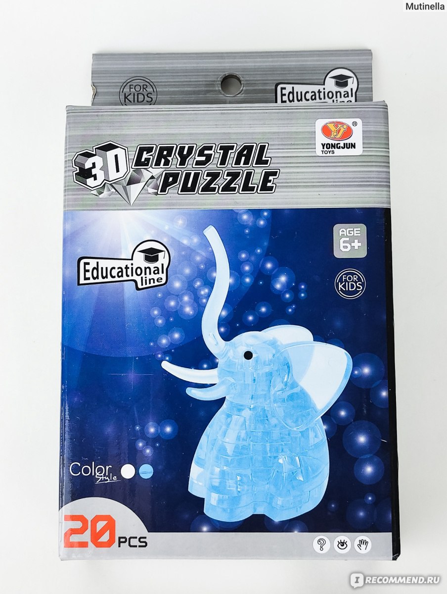 3D Crystal Puzzle слоник отзывы