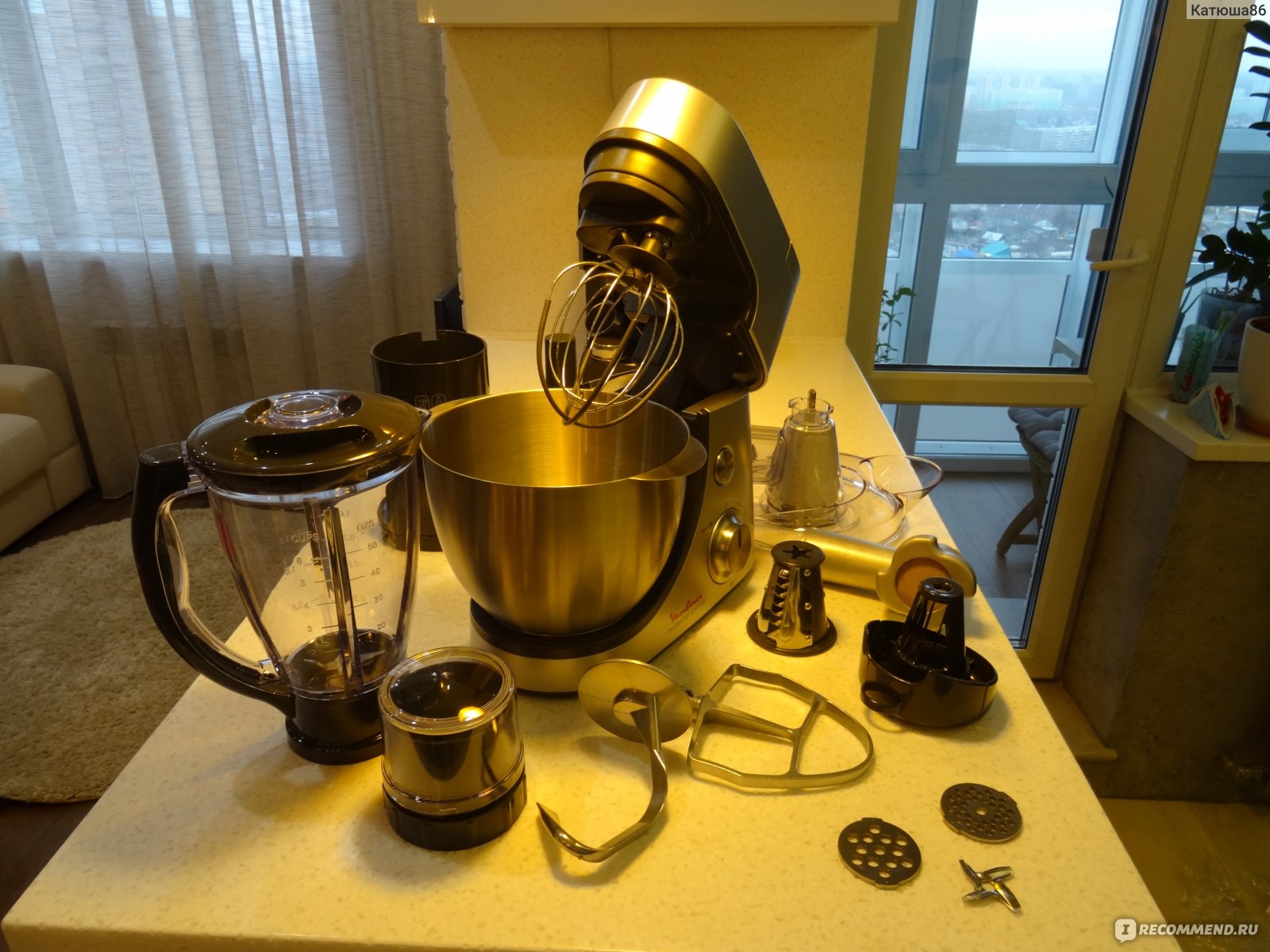 Кухонная машина MOULINEX QA601 Masterchef gourmet+ - «Готовить с ...