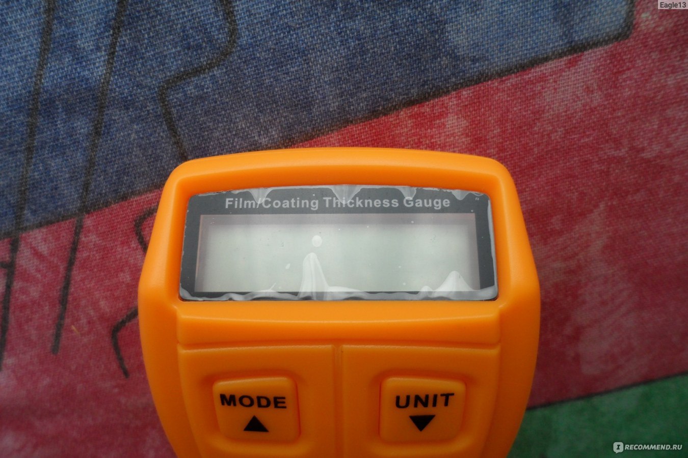 Толщиномер Ebay Digital Automotive Coating Ultrasonic Paint Iron Thickness Gauge Meter Tool BE фото