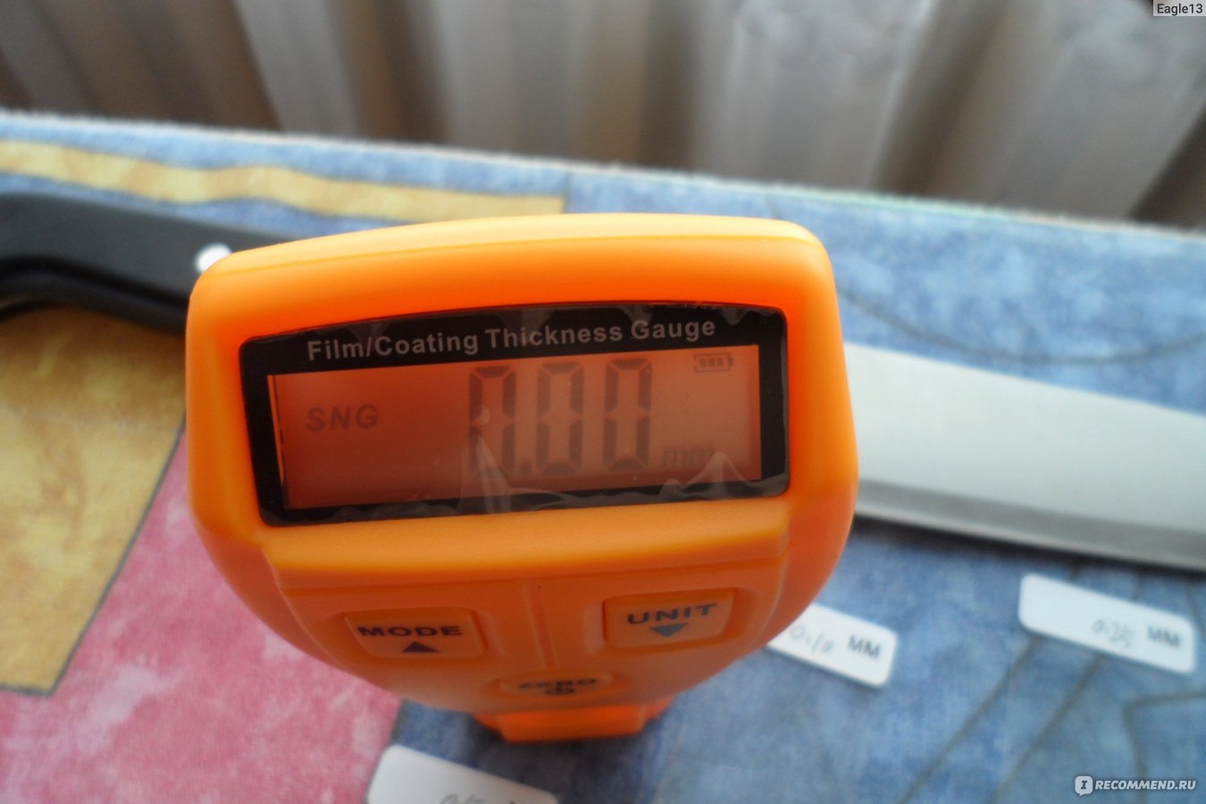 Толщиномер Ebay Digital Automotive Coating Ultrasonic Paint Iron Thickness Gauge Meter Tool BE фото