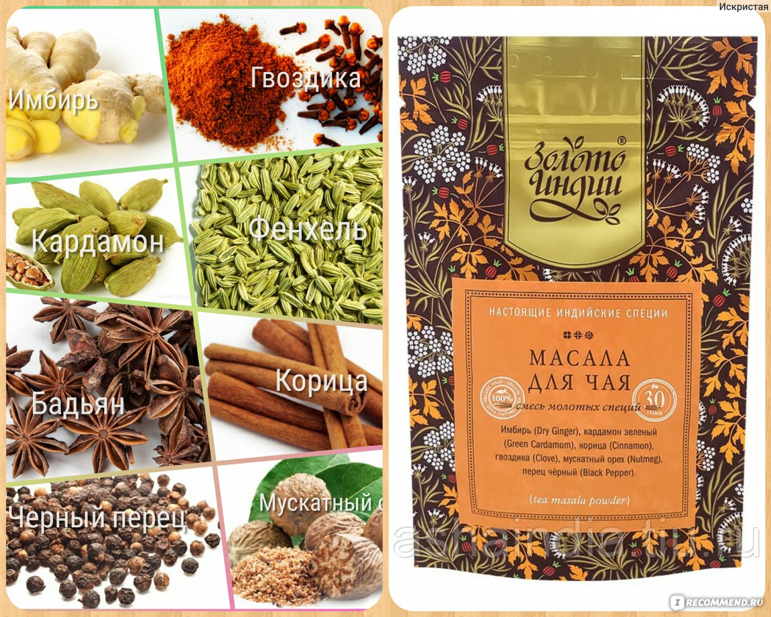 Смесь специй для чая Tea Mix Masala Bestofindia, Индия, 50 г специи