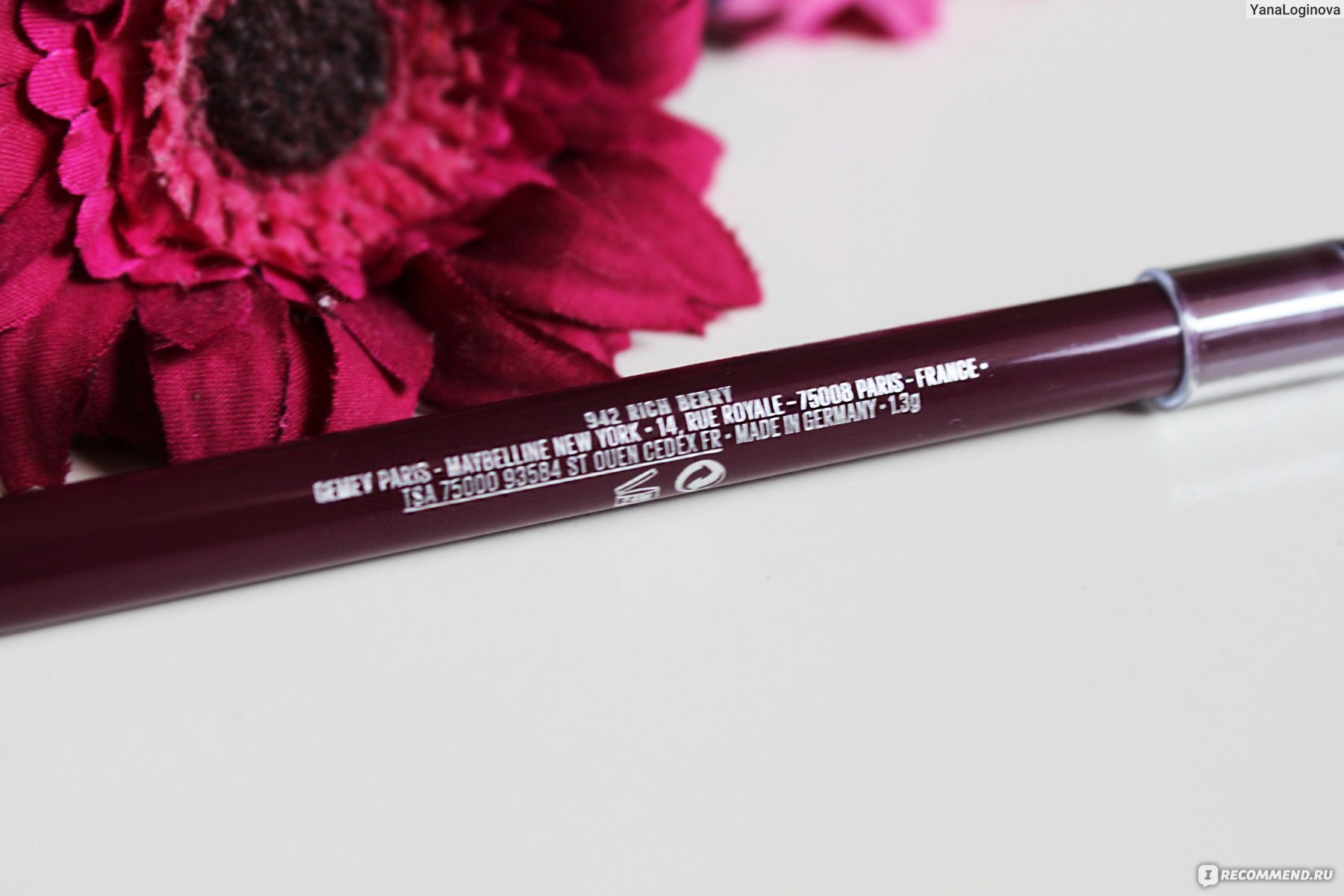 Tattoo Liner Rich Berry Maybelline