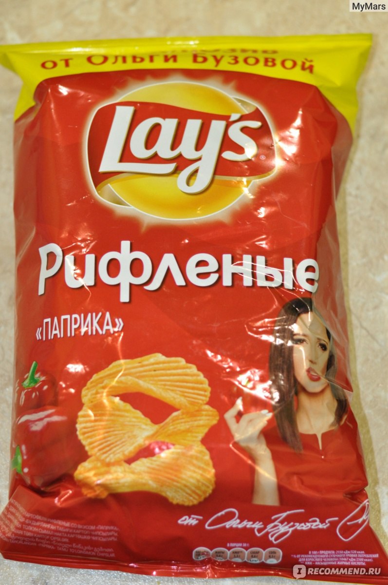 Lays паприка