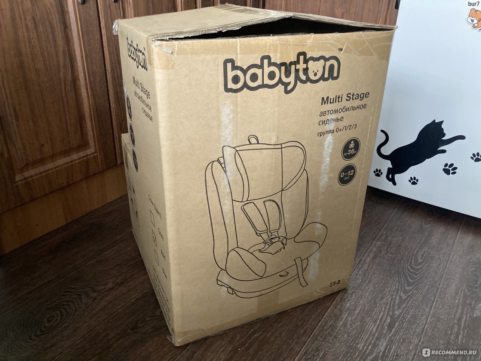 Кресло babyton multistage isofix