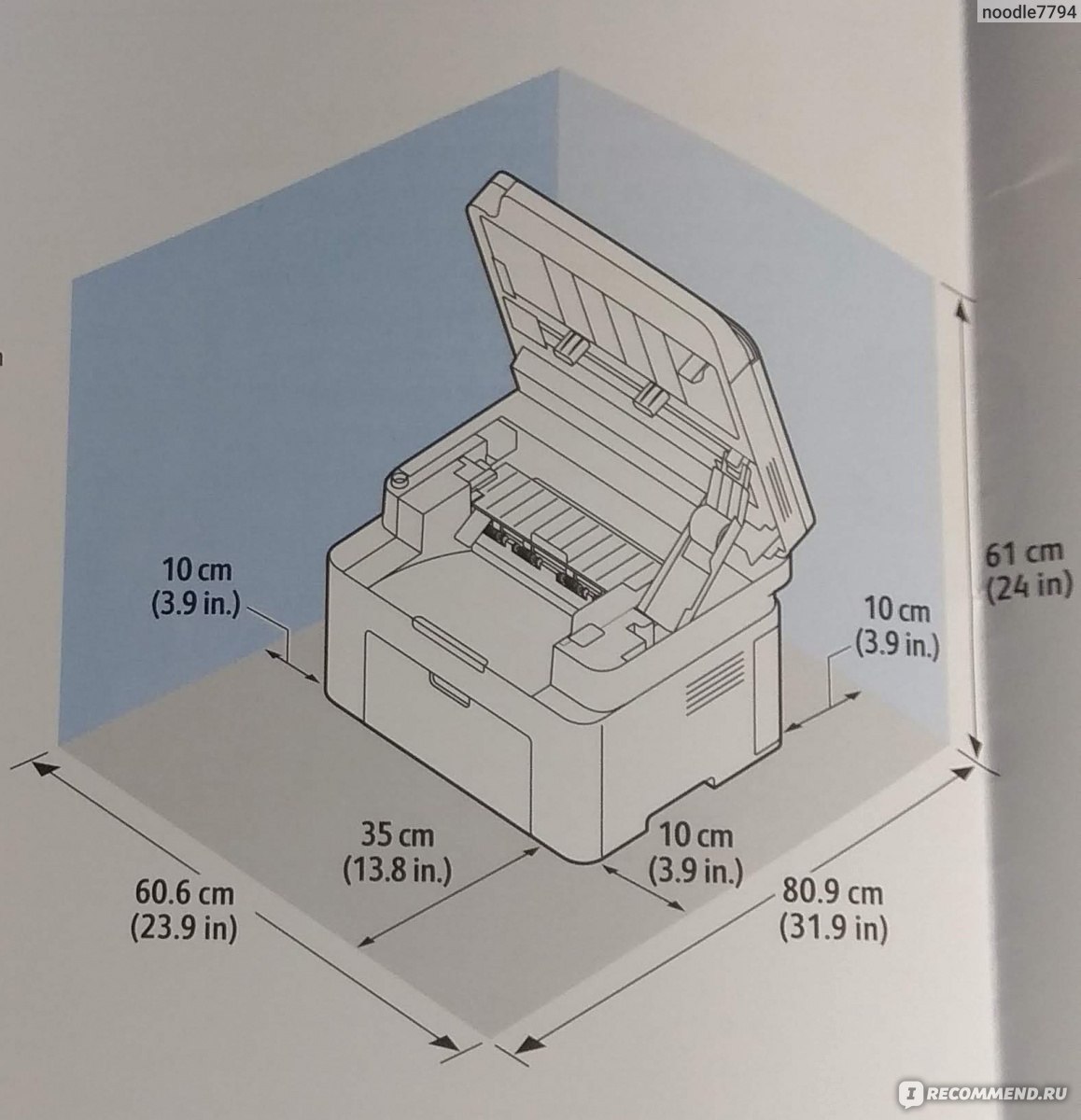 МФУ Xerox WorkCentre 3025BI - «Примитивный, но это даже к лучшему! Для дома  - отлично, для офиса - не думаю. Подробный отзыв, советы по настройке!» |  отзывы