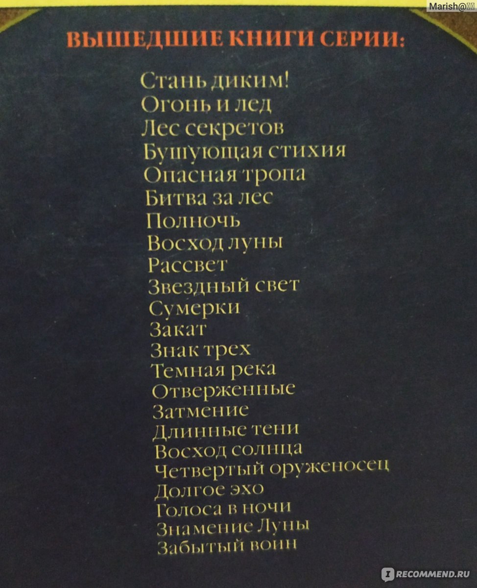 Коты-Воители , Эрин Хантер - «Коты воители. Ребёнок не любит читать? Купите  ему эти книги!» | отзывы