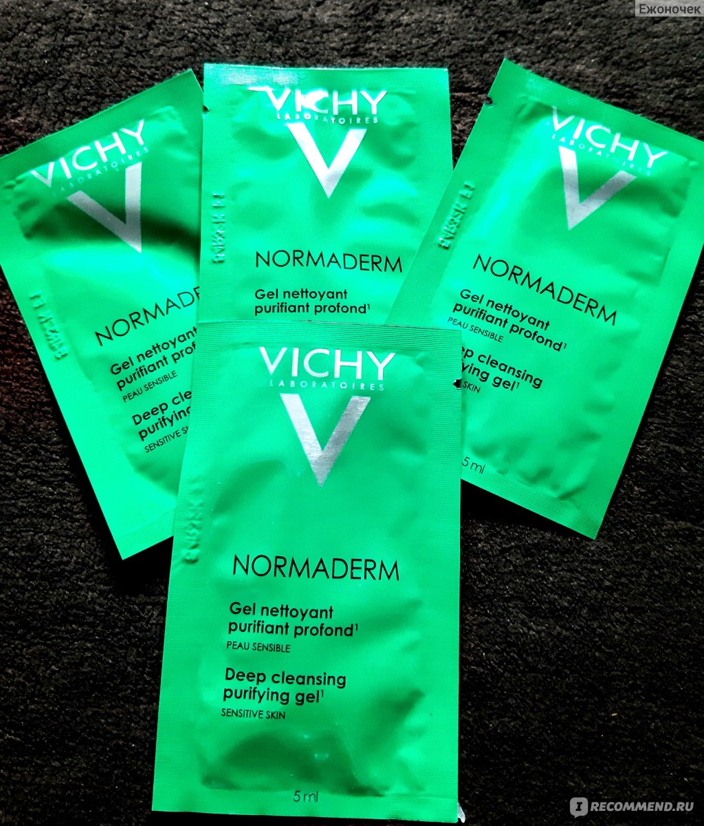 Vichy normaderm умывание