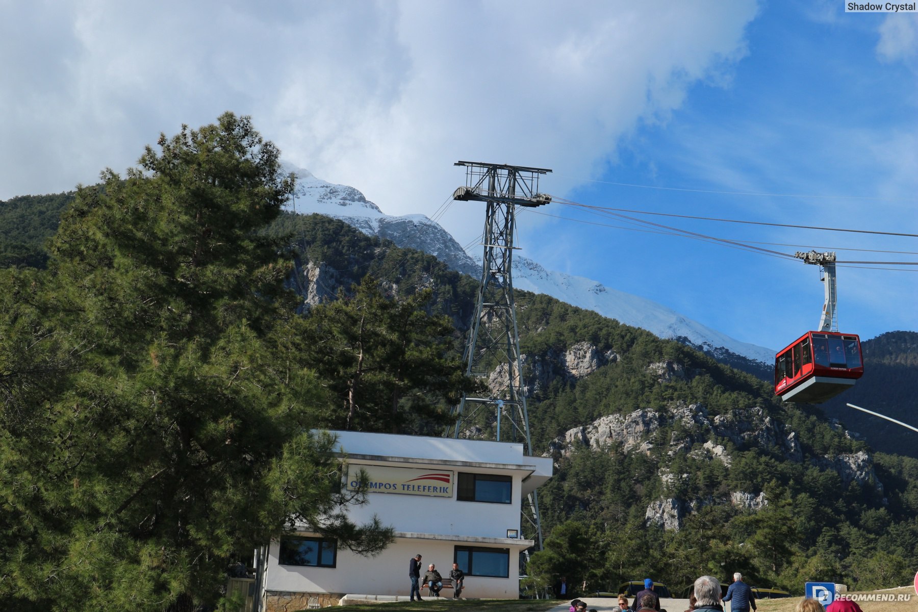 Тахталы гора в Турции канатная дорога