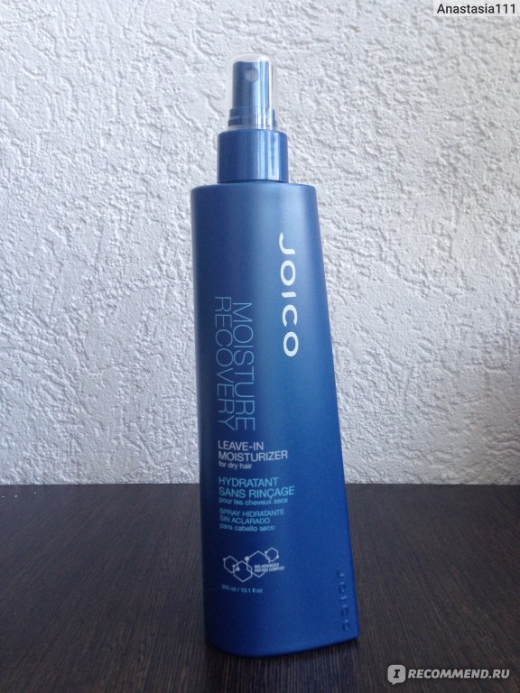 Joico moisture recovery кондиционер несмываемый для сухих волос