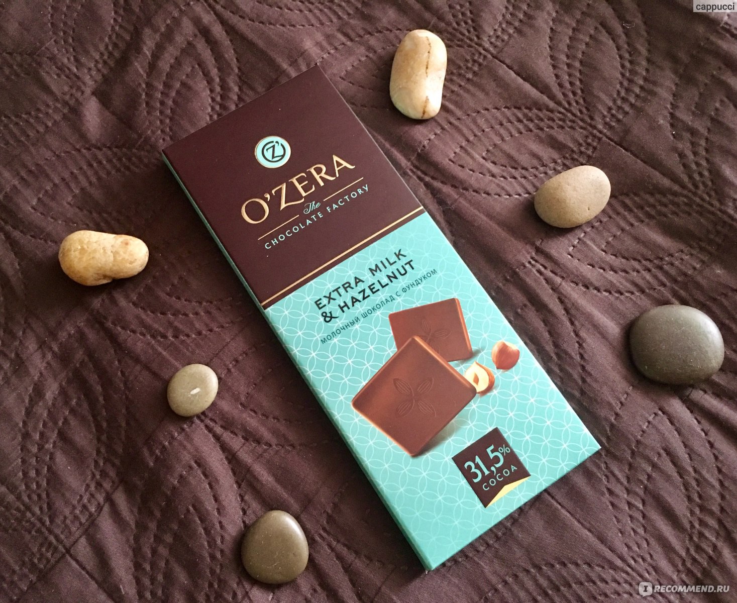 Молочный шоколад Озерский сувенир Ozera chocolate factory Extra milk &a...