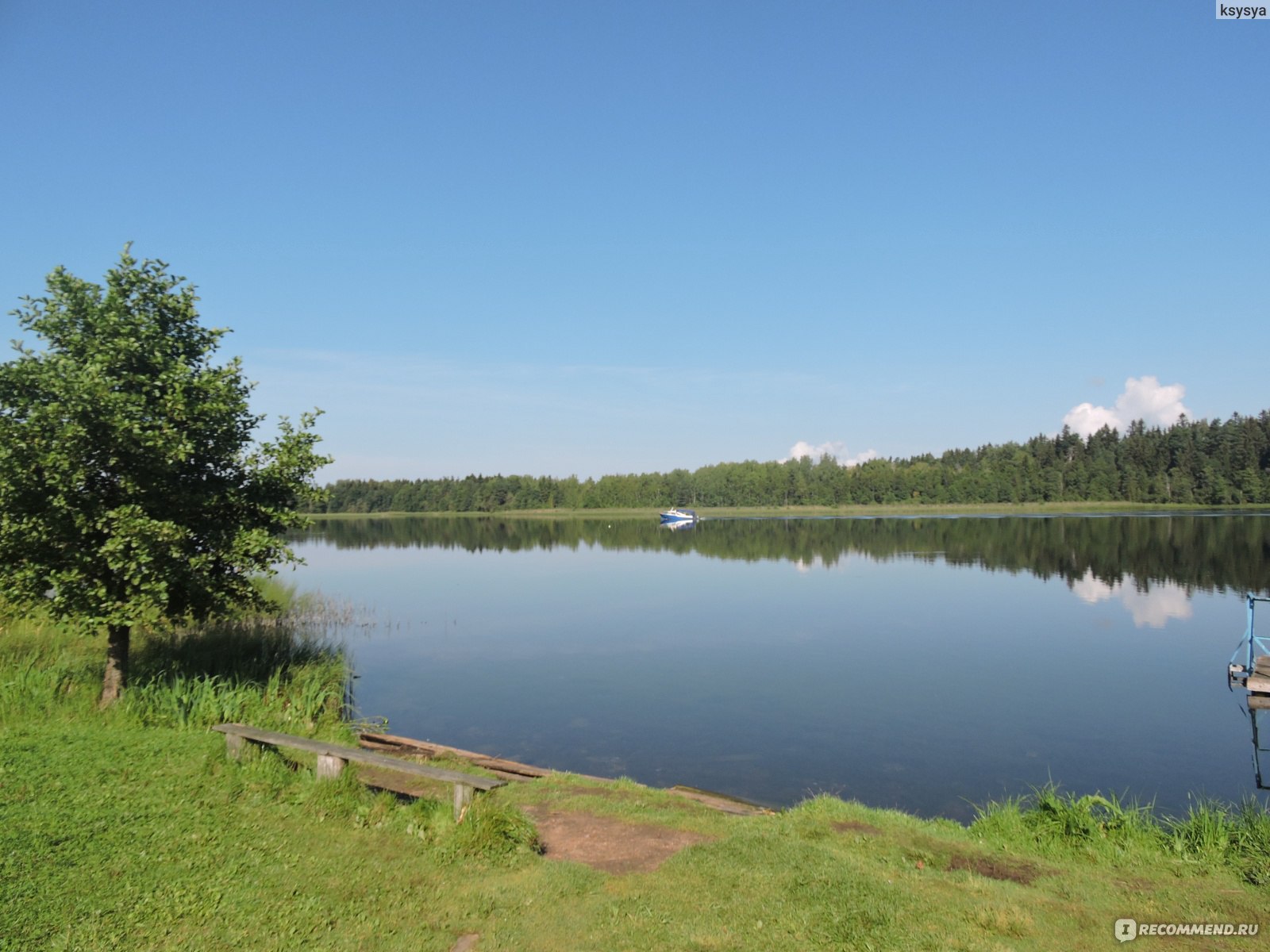 Озеро Валдай(Валдайское озеро), Валдай(Валдайский район), Новгородская  область - «Облака, плывущие по воде...» | отзывы