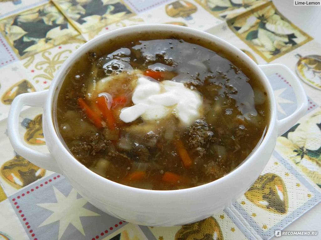 Классический рецепт грибного супа из подберезовиков