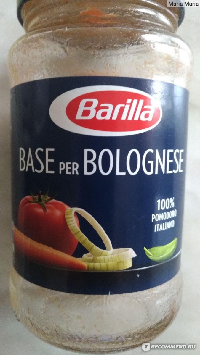 Соус BARILLA Bolognese - «На любителя, не для болоньезе, а просто в спагетти  и, как ни странно, гречку.» | отзывы