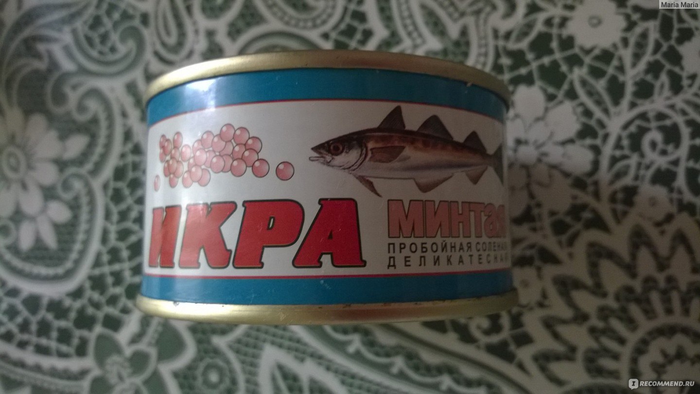 икра минтая балтийский берег