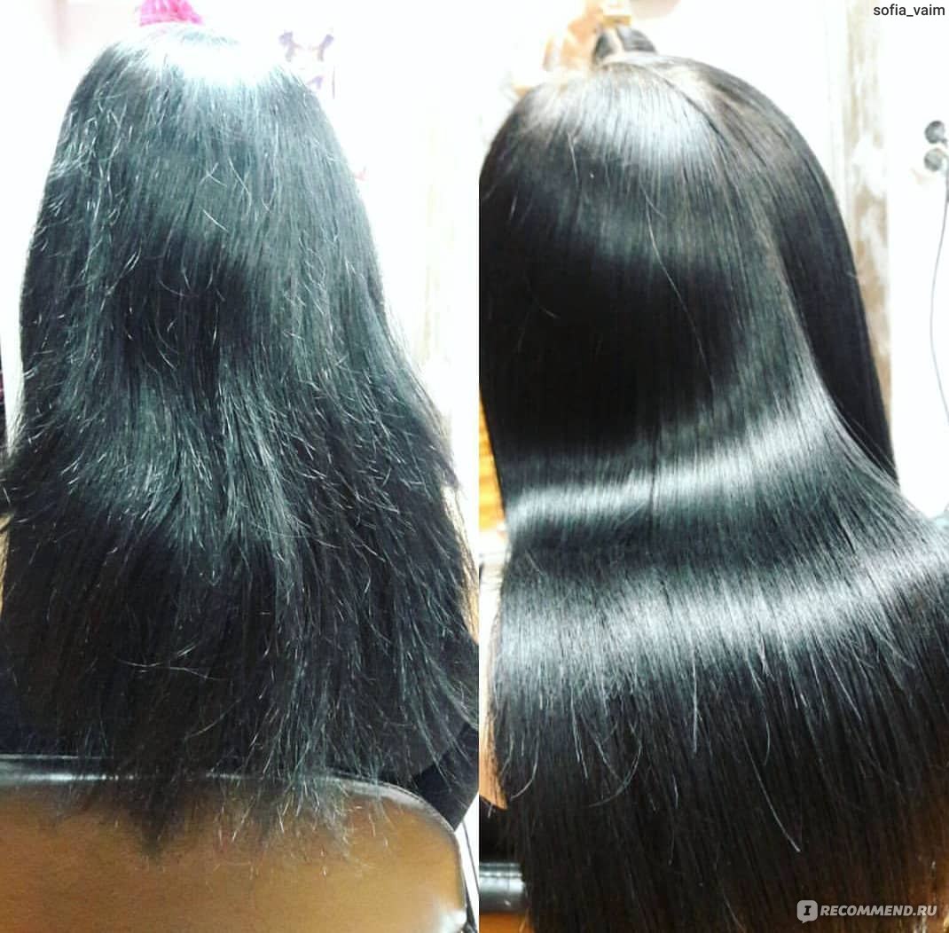 Кератиновое выпрямление Keratin-Beauti Fox Gloss - «Гладкие, блестящие,  красивые волосы надолго с составом Фокс Глосс» | отзывы