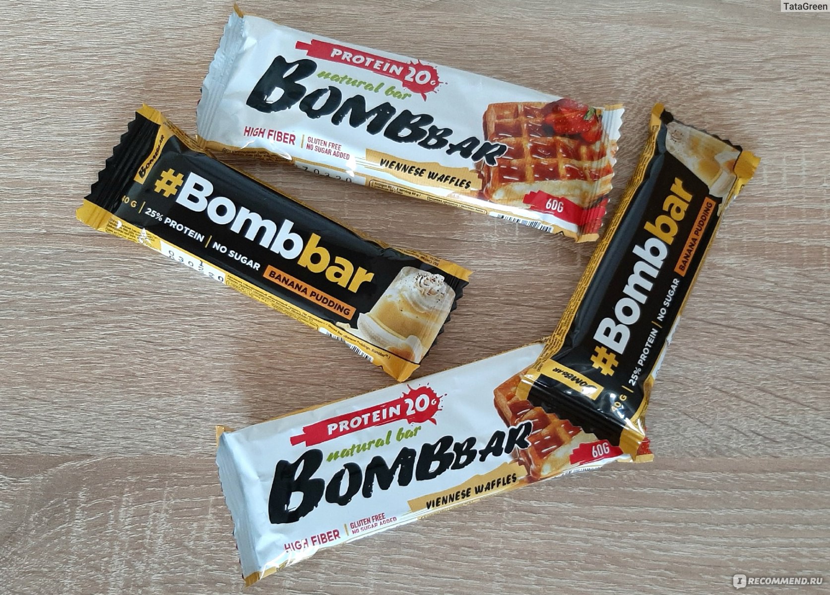 Батончик bombar High Fiber