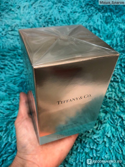 Tiffany \u0026 Co Rose Gold - «Новый аромат от Тиффани распаковка: нежный ароматс основным подтоном классики Тиффани»