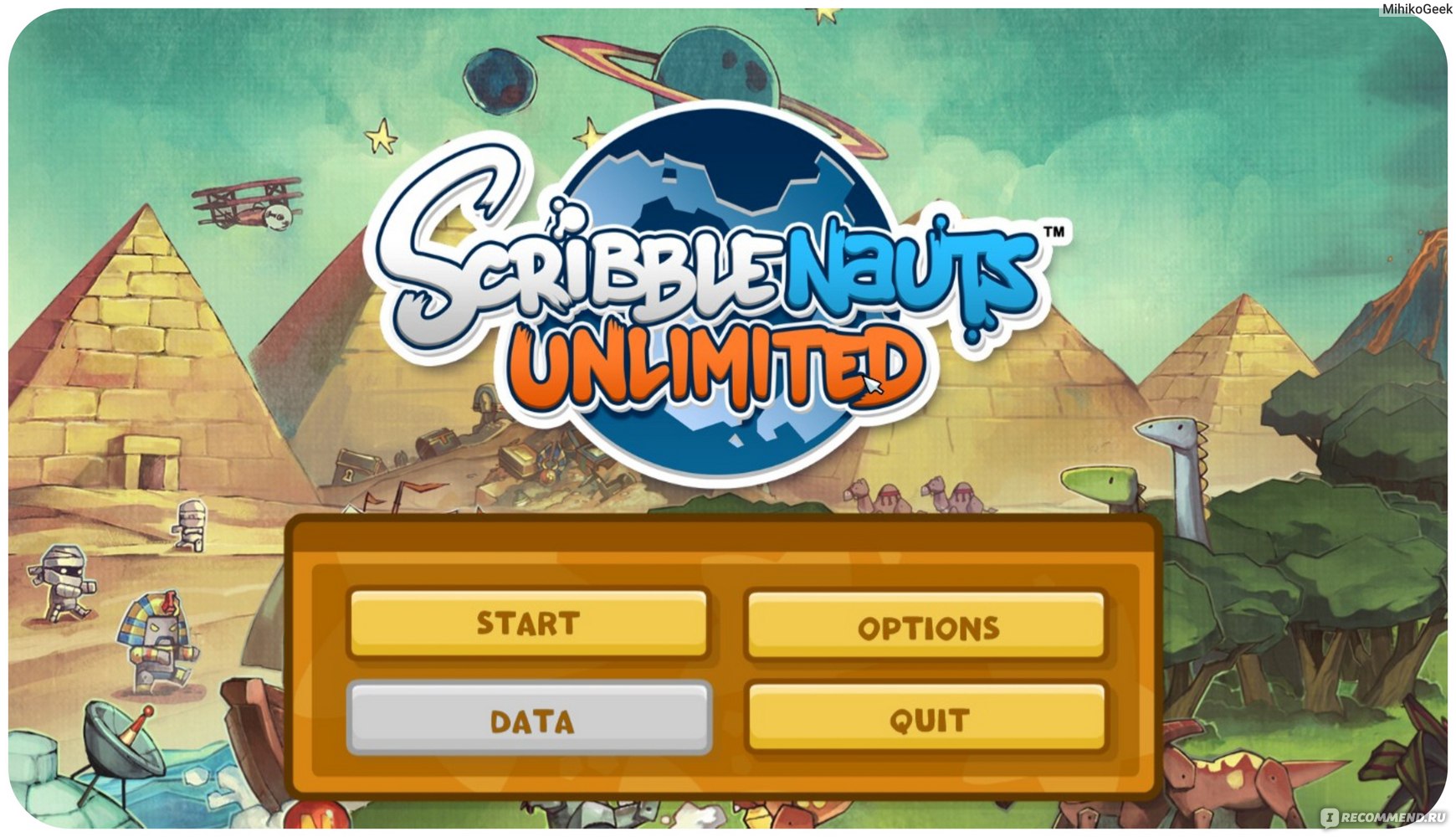 Scribblenauts Unlimited - «Хотите проверить свой словарный запас на  английском языке? Почему бы не сделать это в игровой форме? Scribblenauts  Unlimited - отличный помощник!» | отзывы