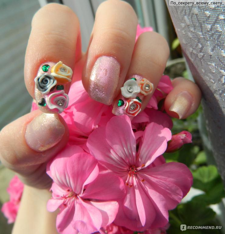 Набор для дизайна ногтей Aliexpress   Объемные цветочки фото