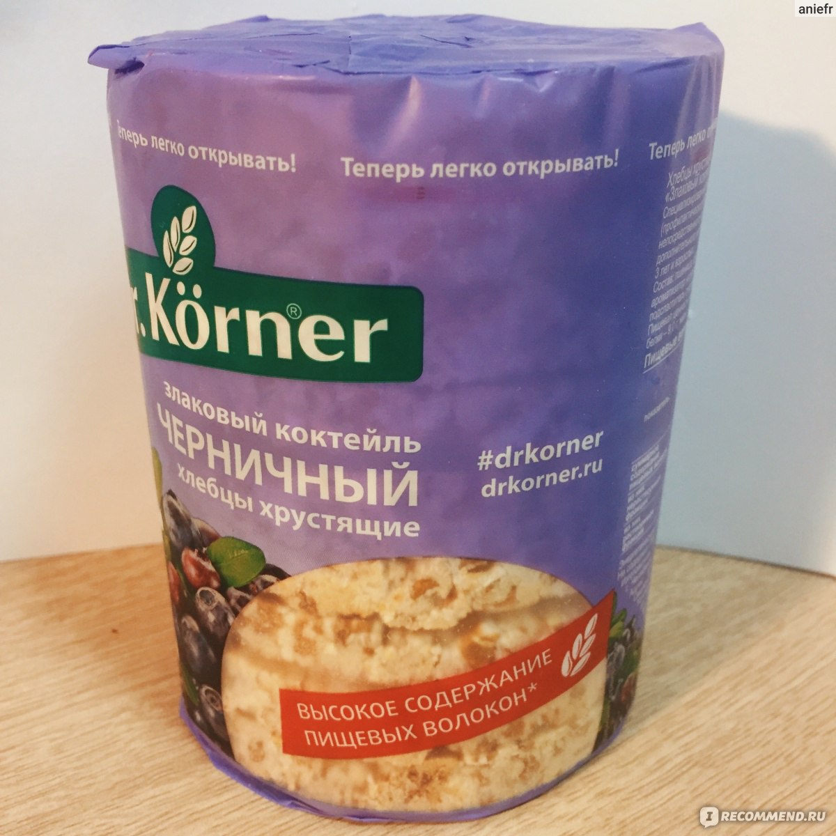 Злаковый десерт Dr Korner рисовый