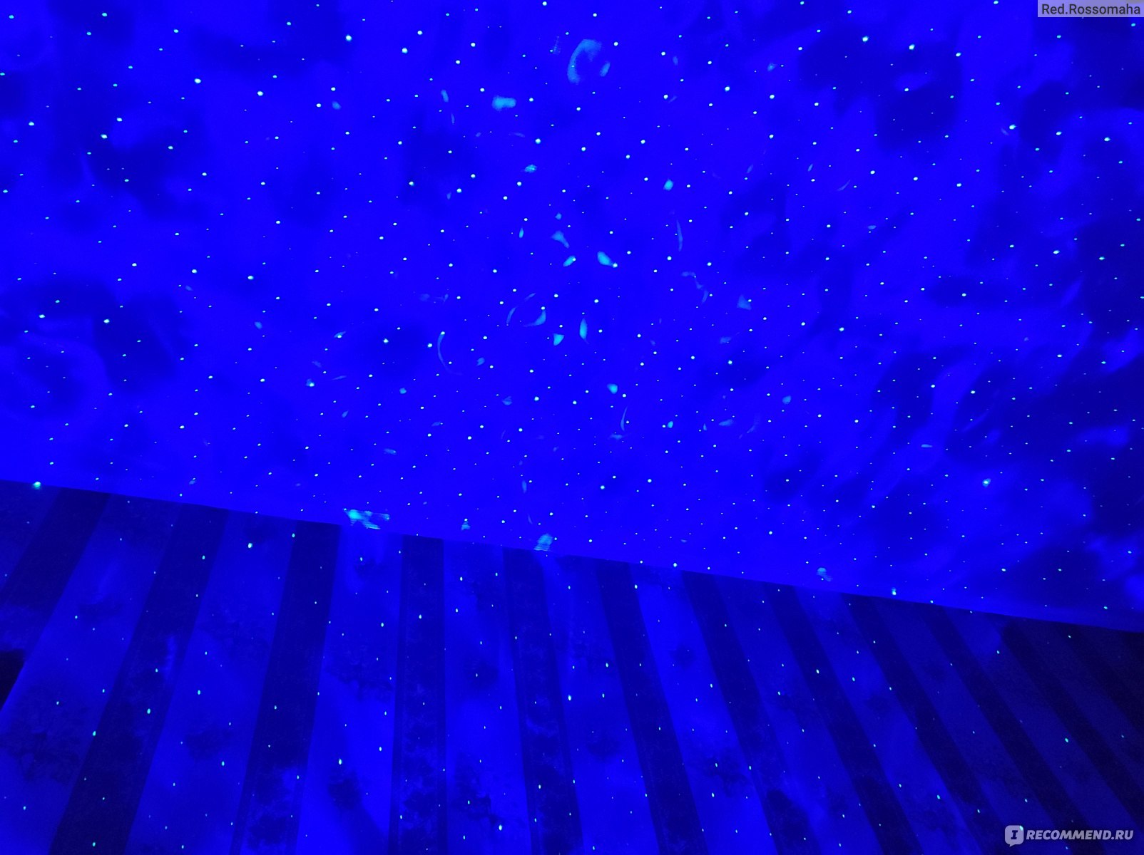 Starry Sky Projector Music Starry Water Wave Led Lamp Bluetooth Sound-Activated Star Night Light For Bedroom фото