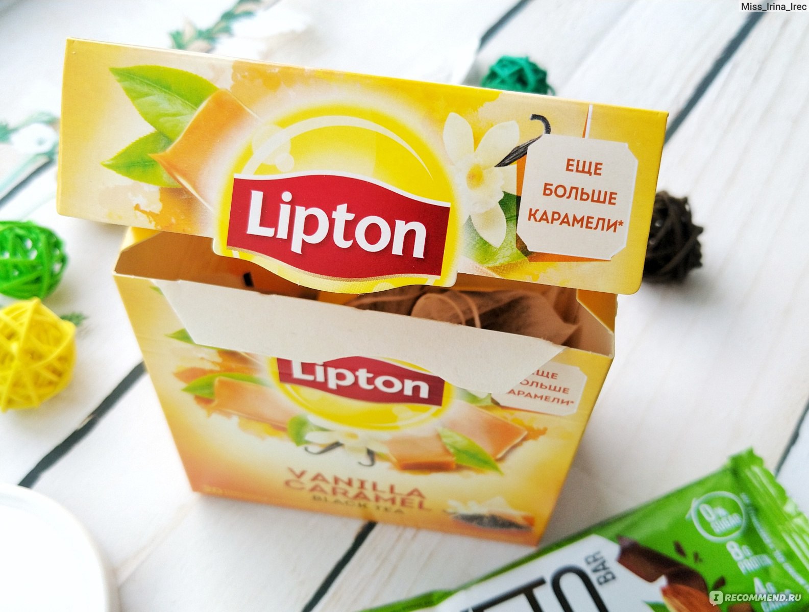 Можно ли пить липтон. Чай Липтон ваниль карамель. Реклама чая Липтон. Вещи с логотипом ЛИПТОНА. Чай с ванилью и карамелью.