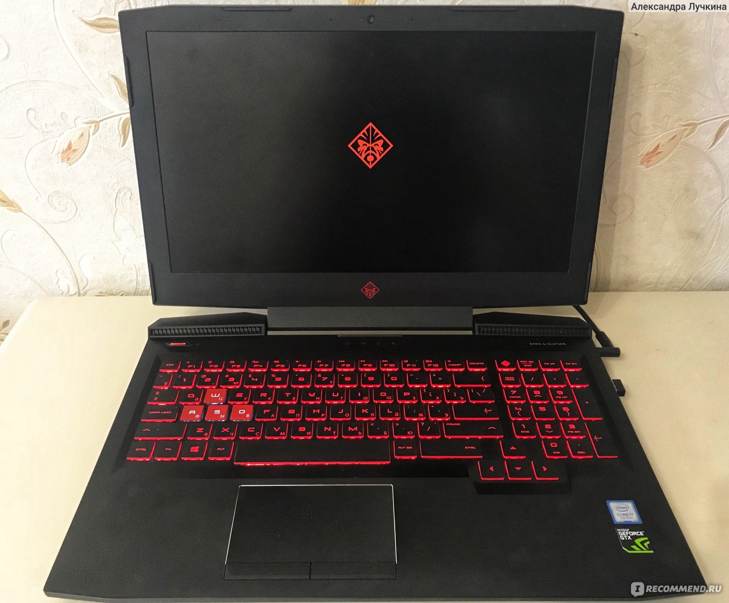 Ноутбук HP OMEN 15-ce000 - «Игровой ноутбук за 85 тысяч, наконец-то я  довольна, на нем идут все мои любимые игры! А какой у него красивый  дизайн!» | отзывы