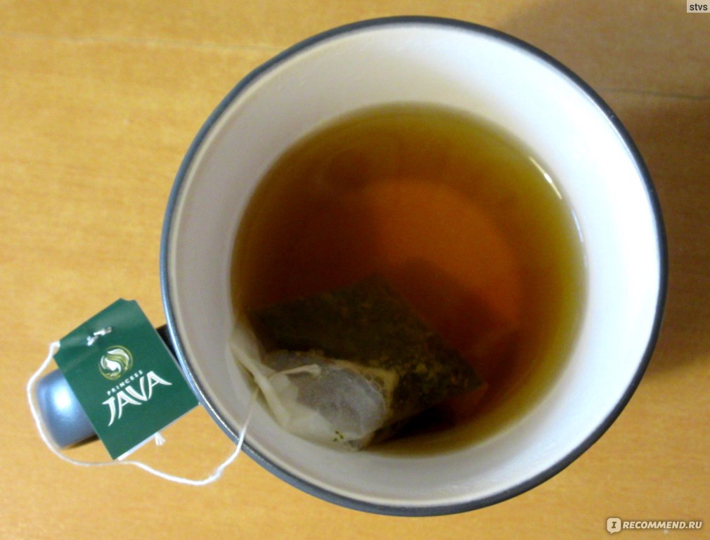 Чай зеленый Принцесса Ява Нежный жасмин в пакетиках для разовой заварки фото