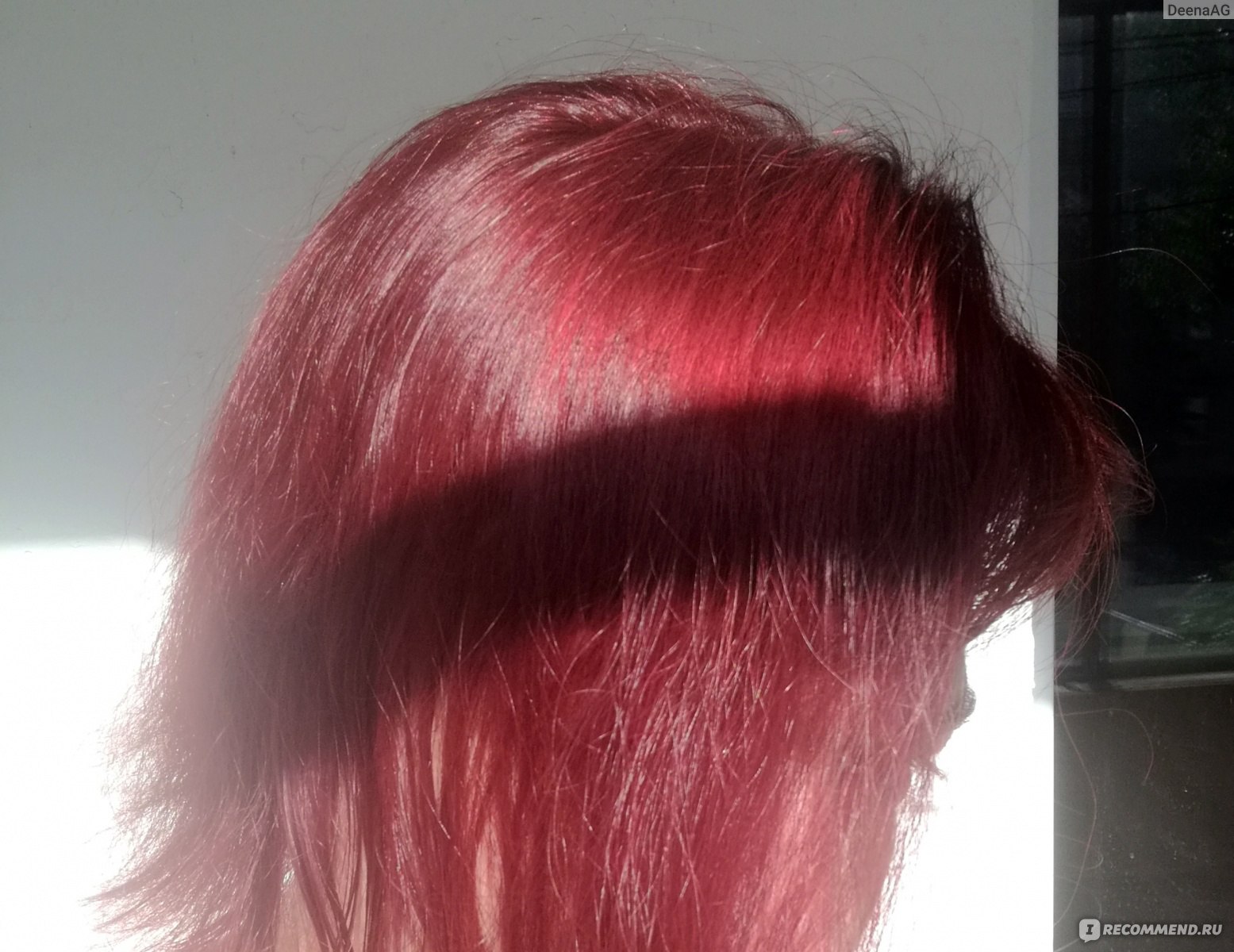 красный гранат краска для волос фото