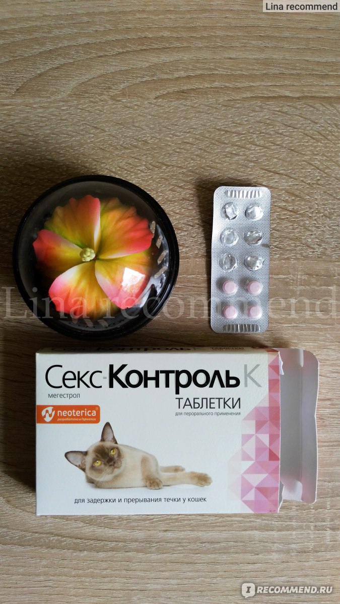 Секс Контроль Форте таблетки для кошек упаковка, 10 шт