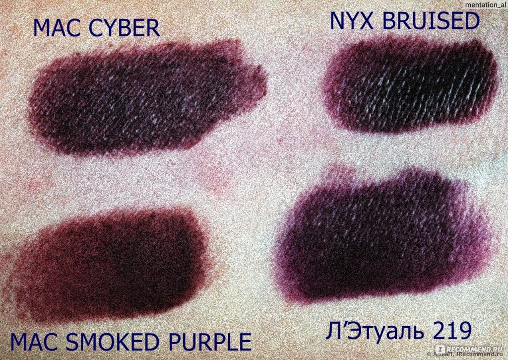 Mac smoked purple dupe