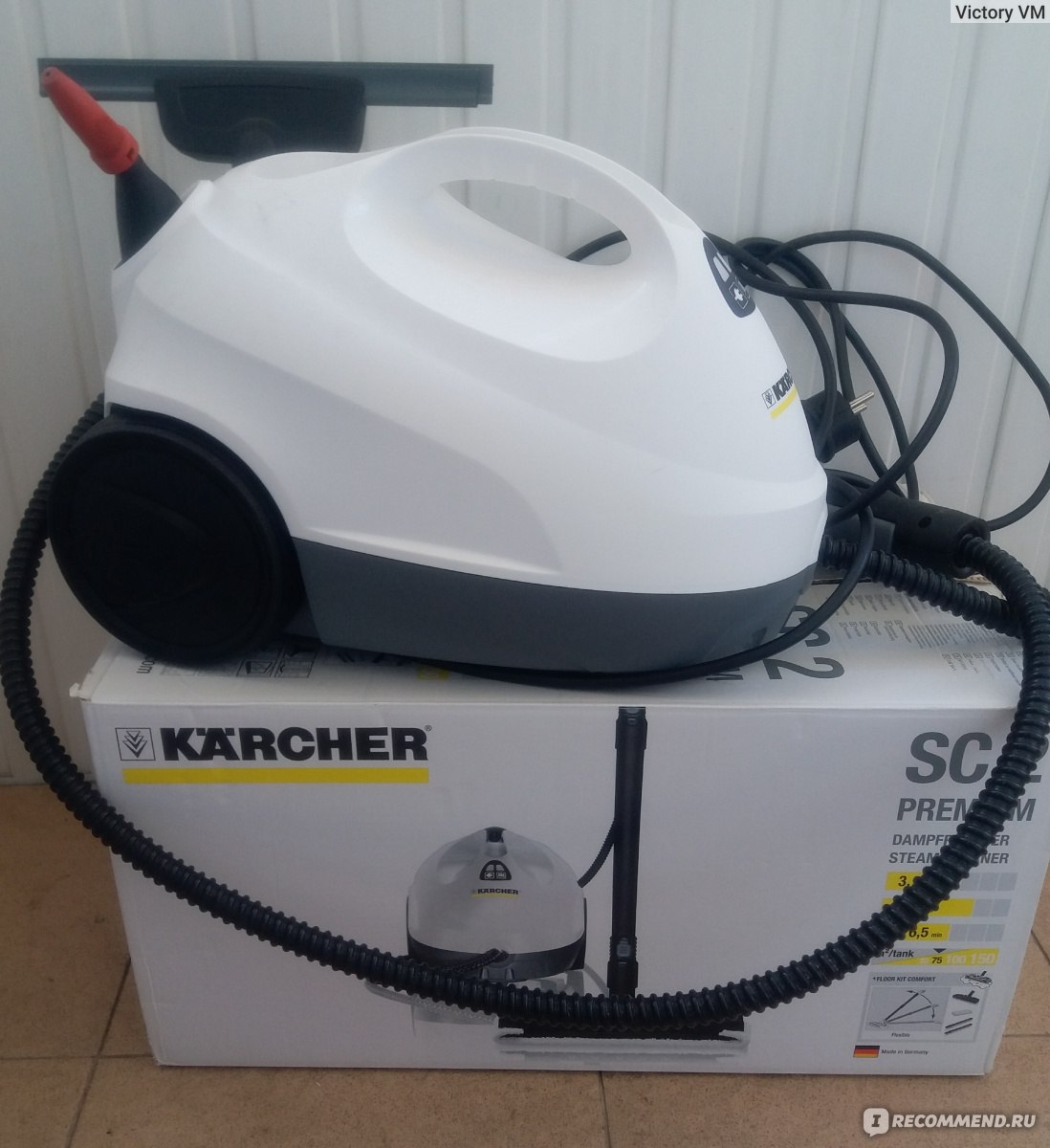 Пароочиститель Karcher SC 2 Premium - «Мыть окна легко и быстро, с  остальным нужно попариться.» | отзывы