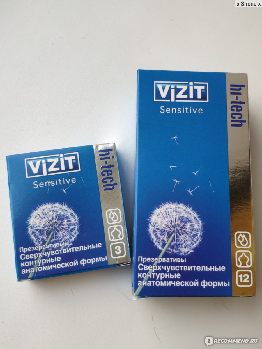 Презервативы Vizit Sensitive 