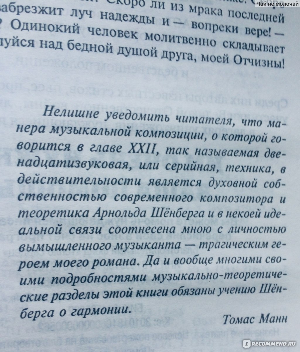 Сочинение по теме Доктор Фаустус. Жизнь немецкого композитора. Манн Томас