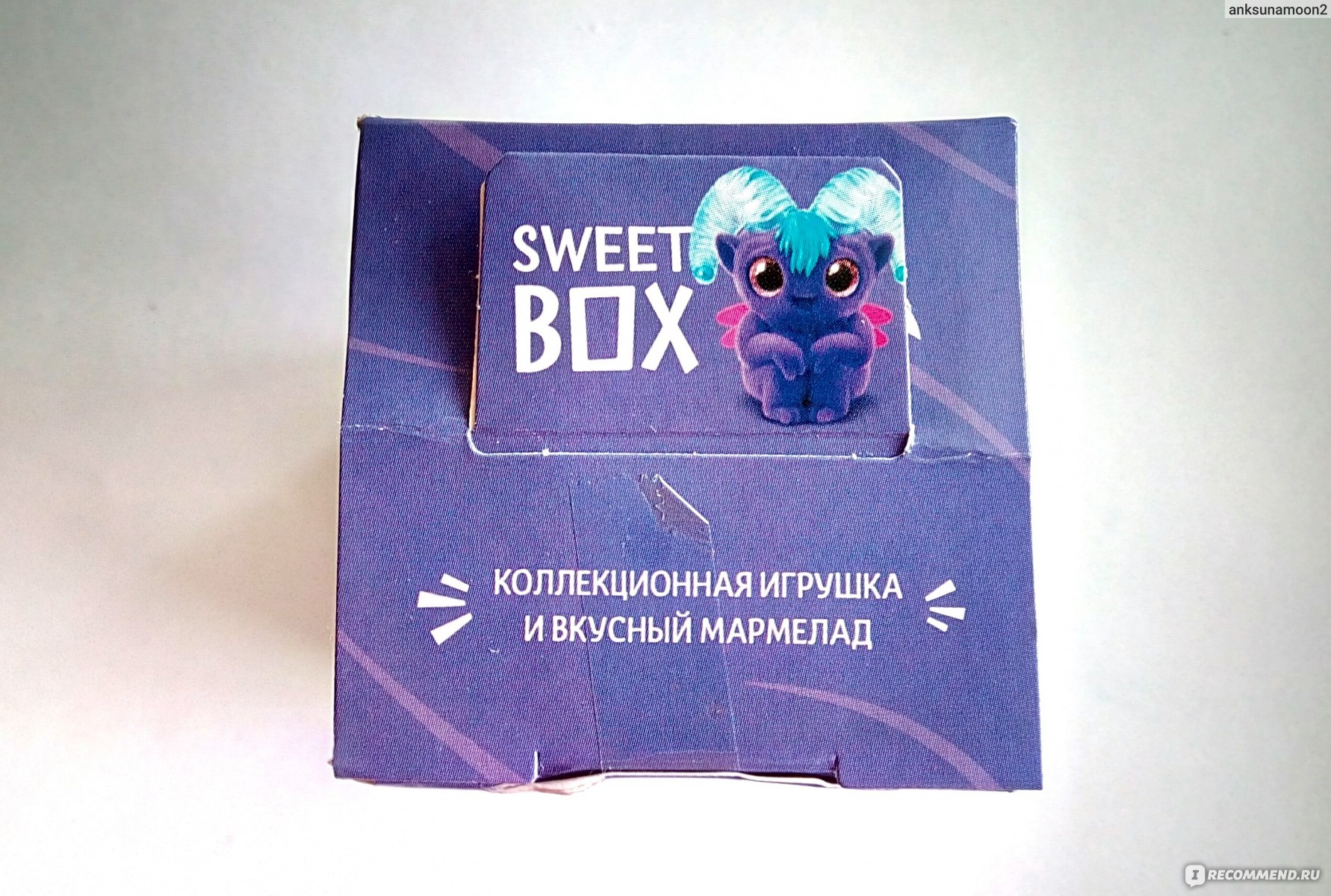 Конфитрейд Мармелад с игрушкой Sweet box "Сказочные зверята"