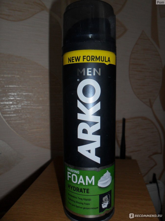 Пена для бритья arko men hydrate 200 мл