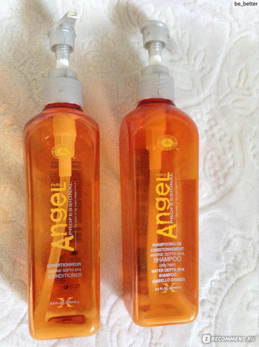 Кондиционер для волос angel professional marine depth spa conditioner