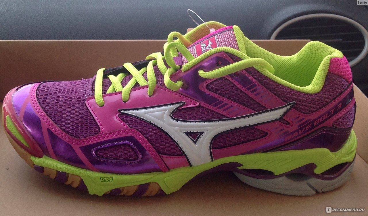 Mizuno wave clearance bolt 1 purple